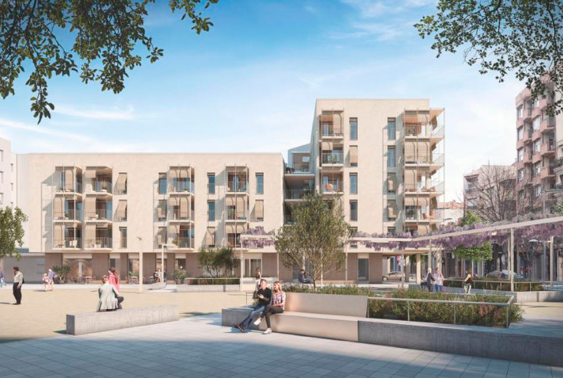 Compleix d'habitatge públic i aparcament públic "La Riera"