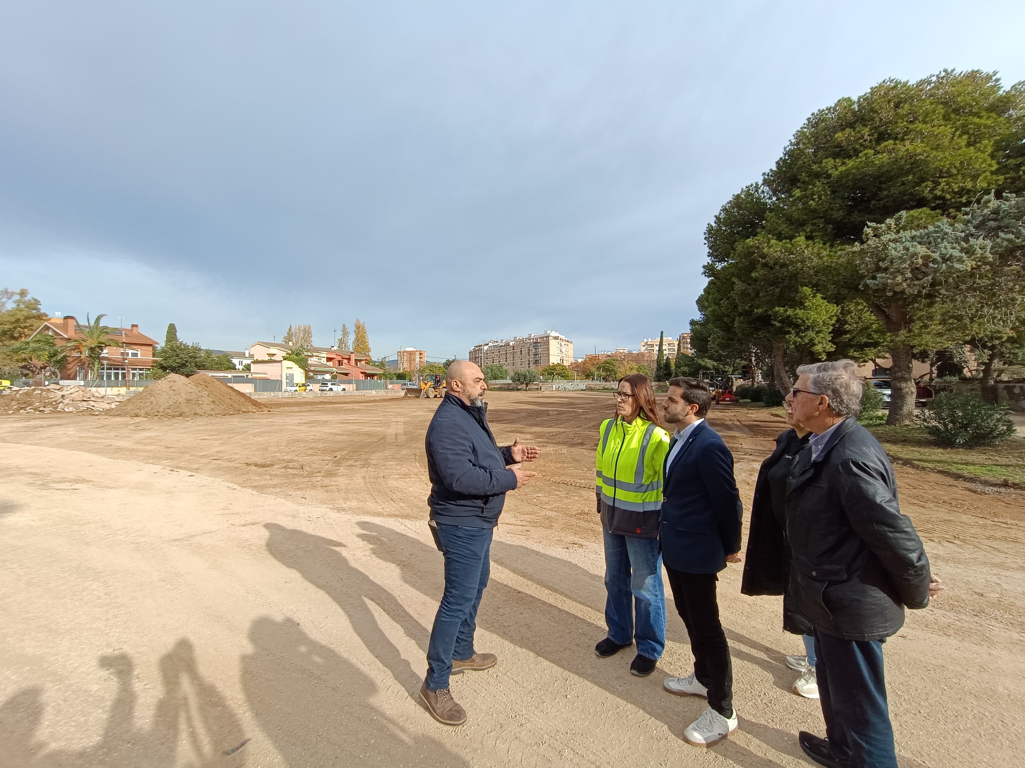 Roda de premsa aparcament dissuasiu Misericòrdia