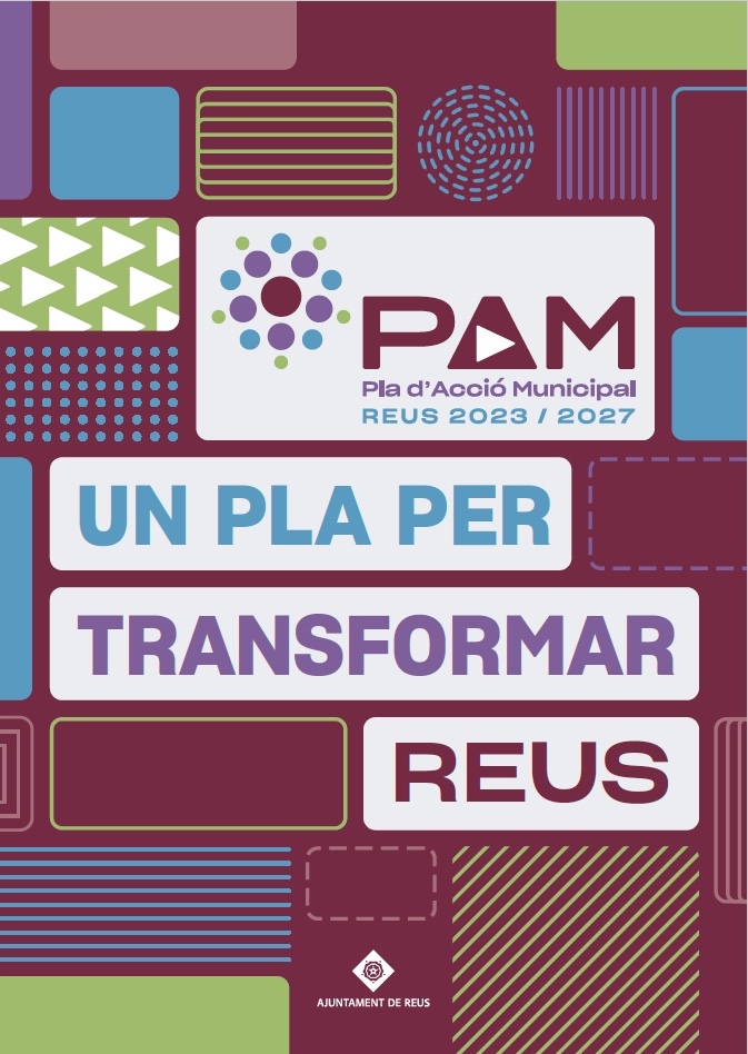 Portada del Pla d'Acció Municipal 2023-2027
