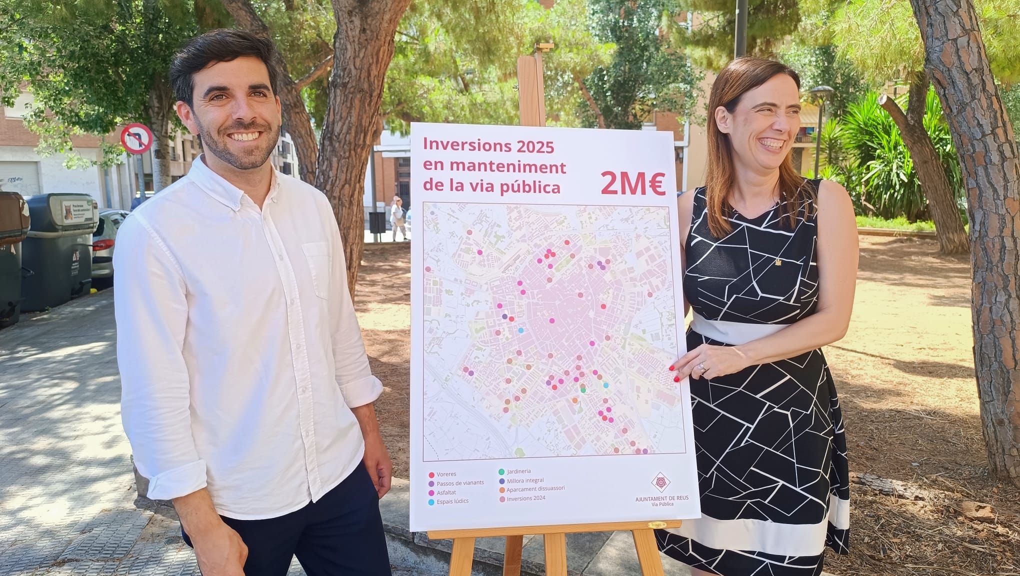 Roda de premsa inversions a la via pública 2025
