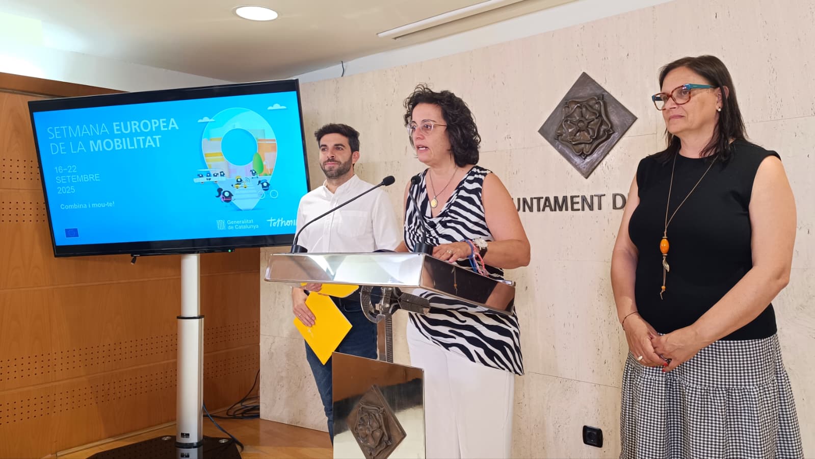 Roda de premsa de la Setmana Europea de la Mobilitat