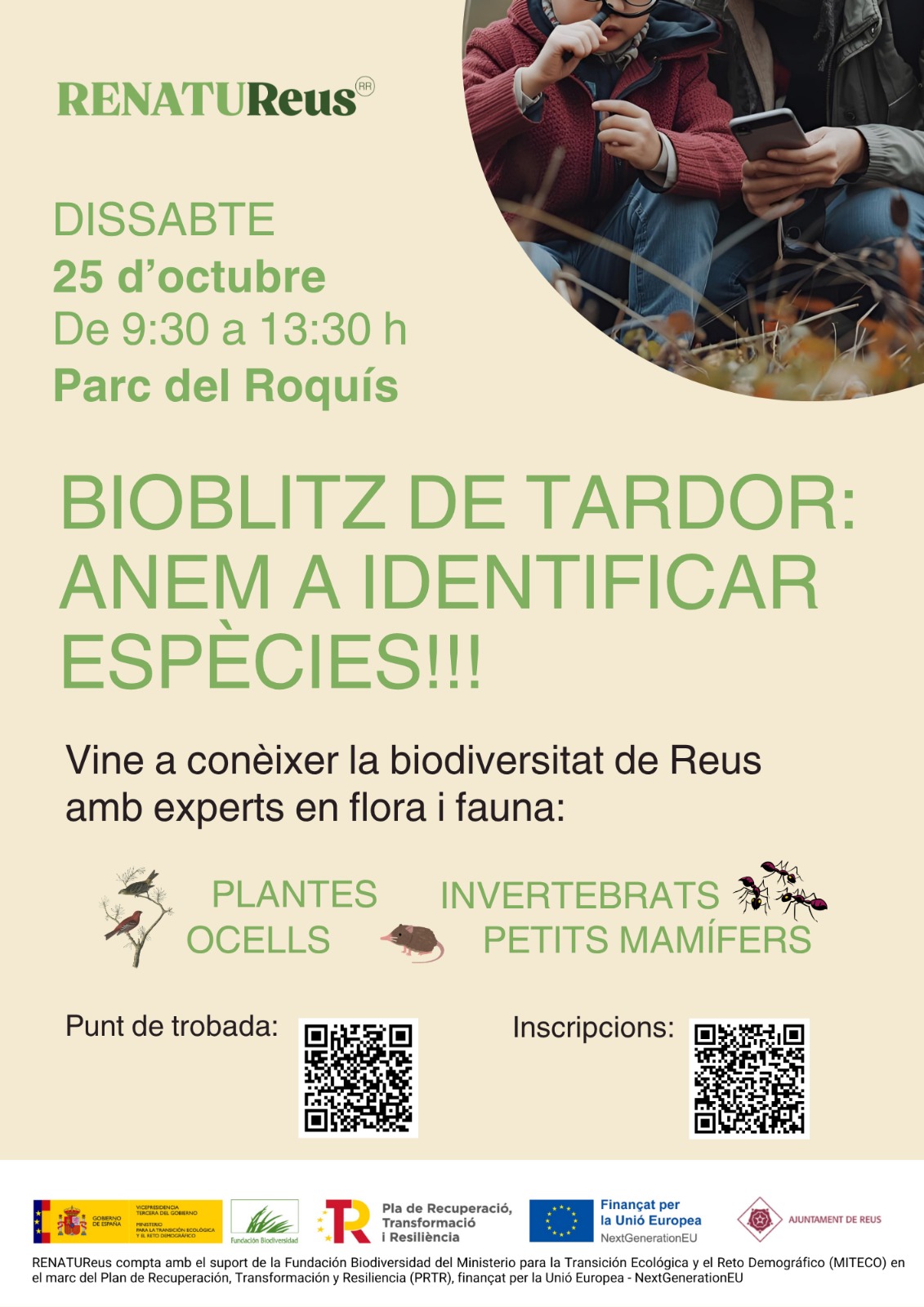 Cartell Bioblitz tardor