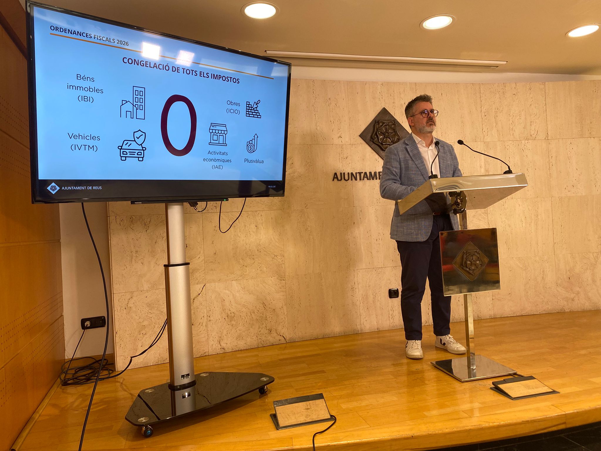 Presentació ordenances fiscals 2026