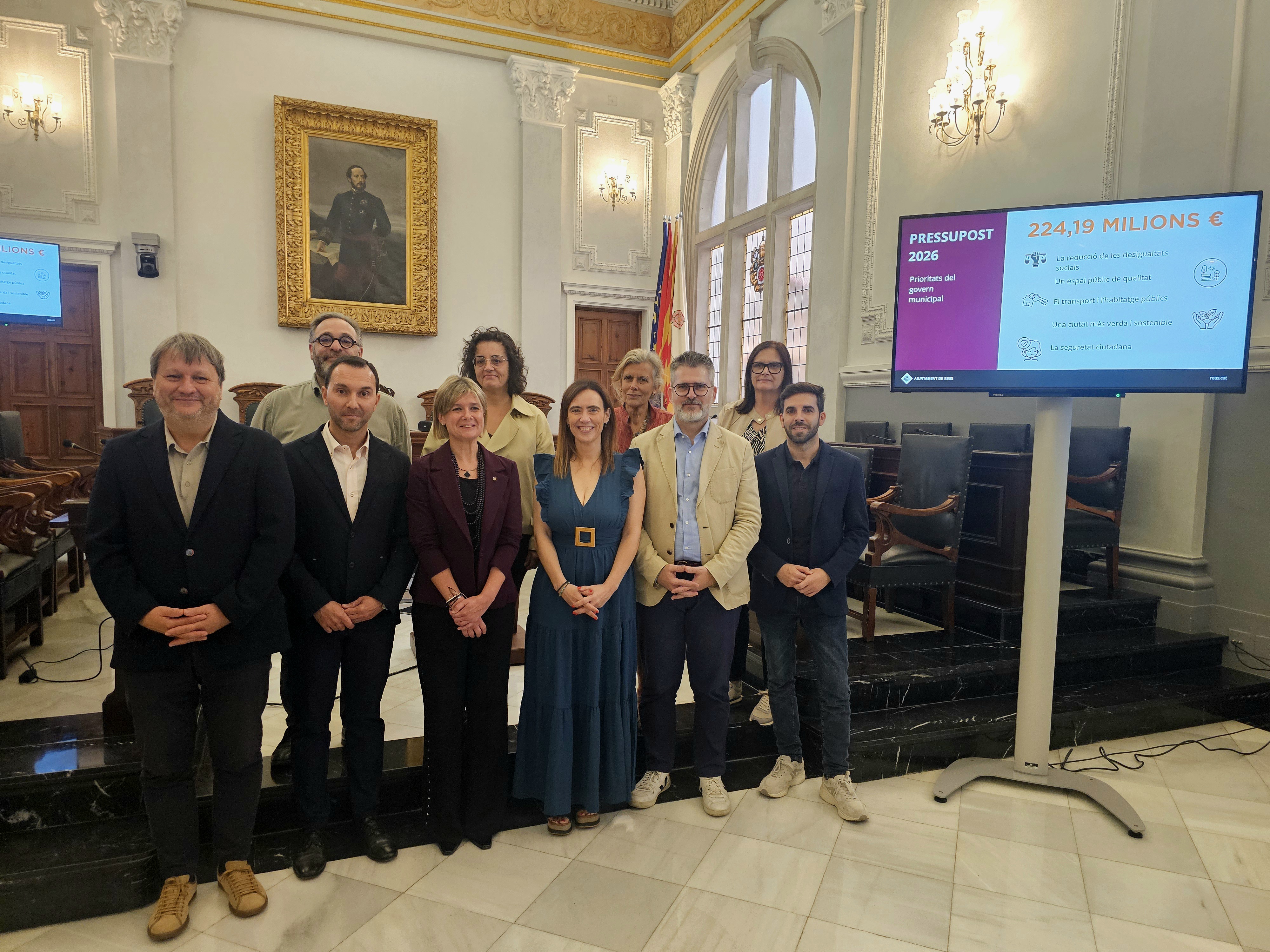 Presentació pressupost 2026