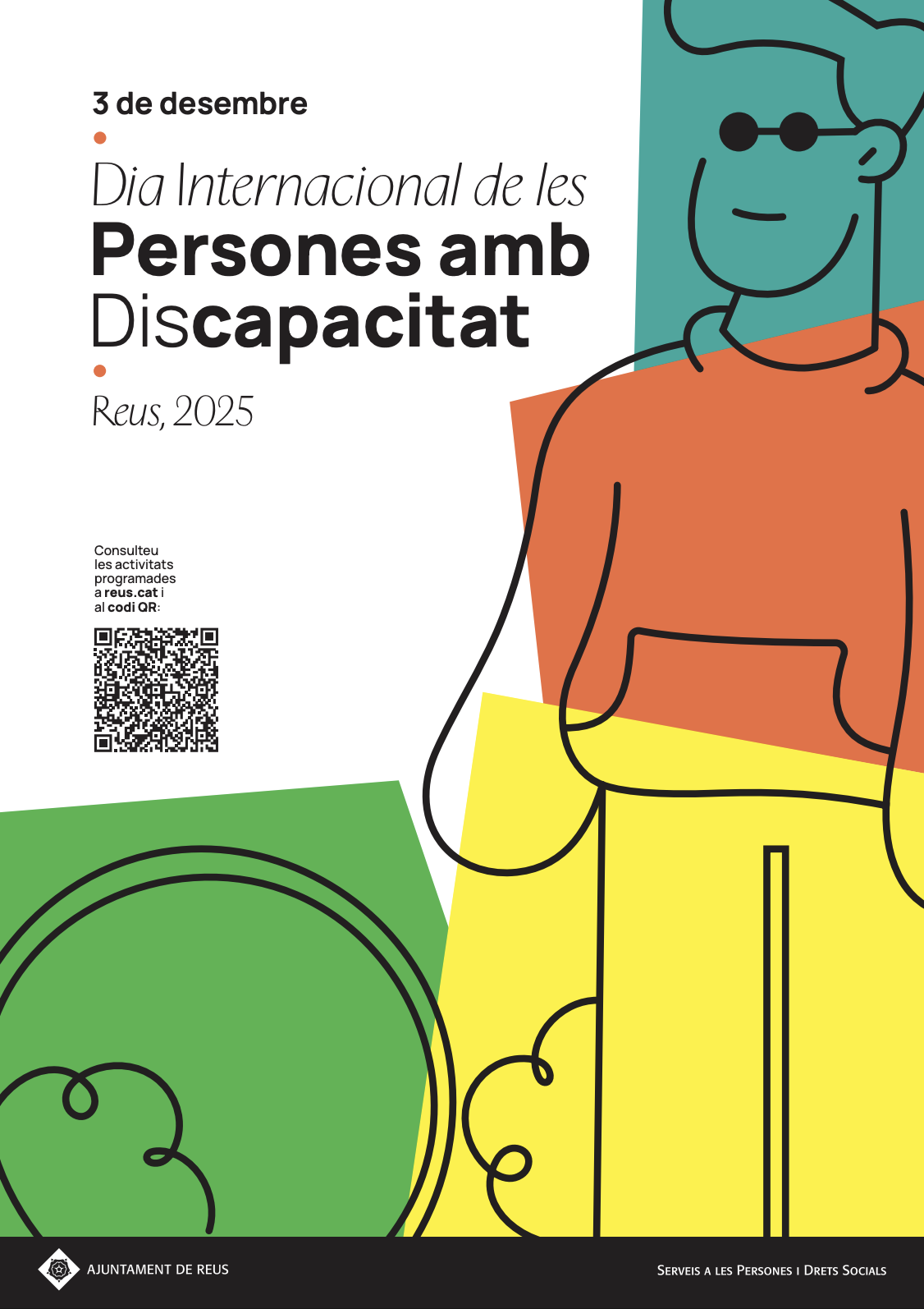 Cartell Dia Mundial Discapacitat Reus