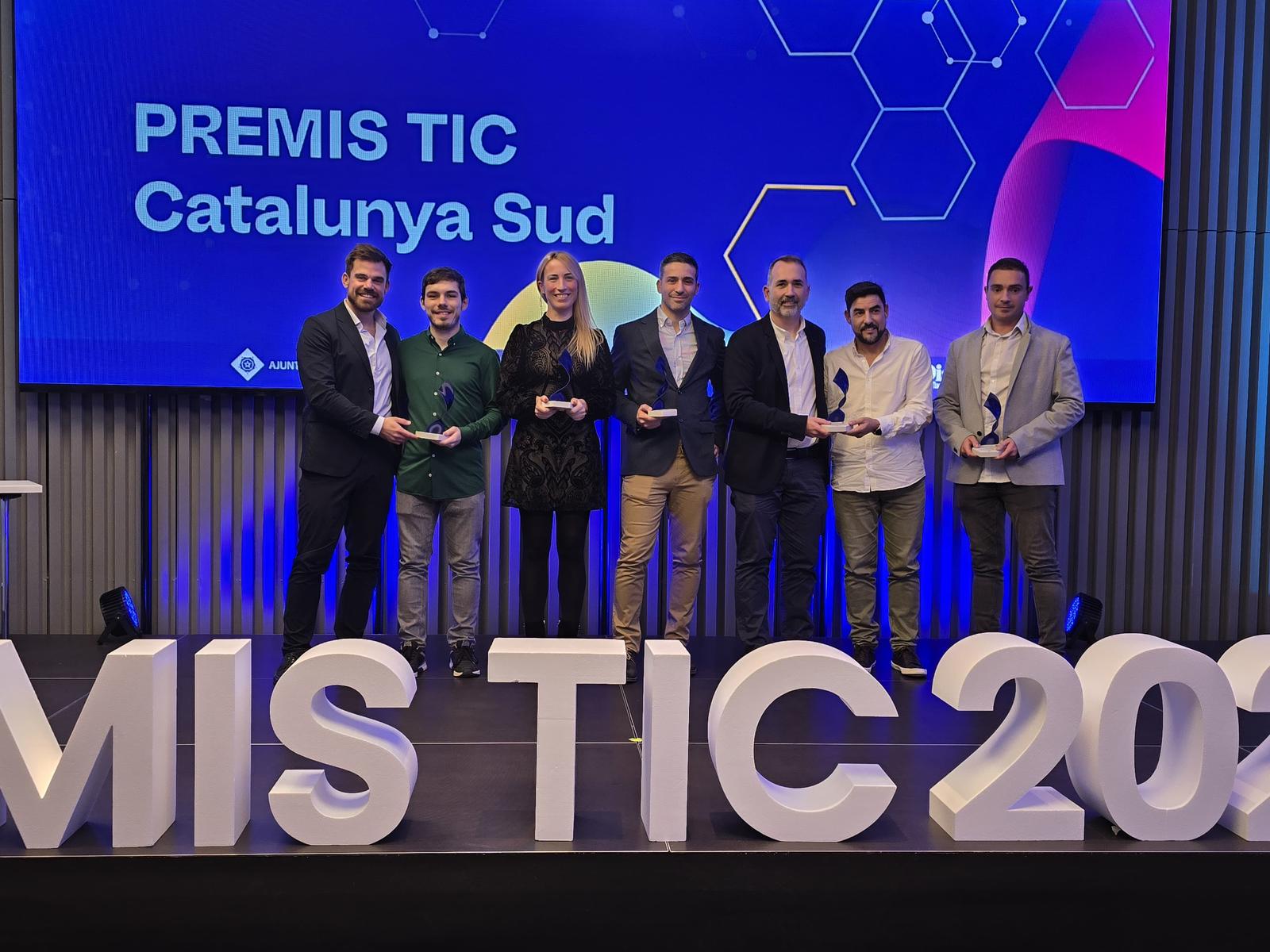 Premiats en l'edició d'enguany del Premis TIC