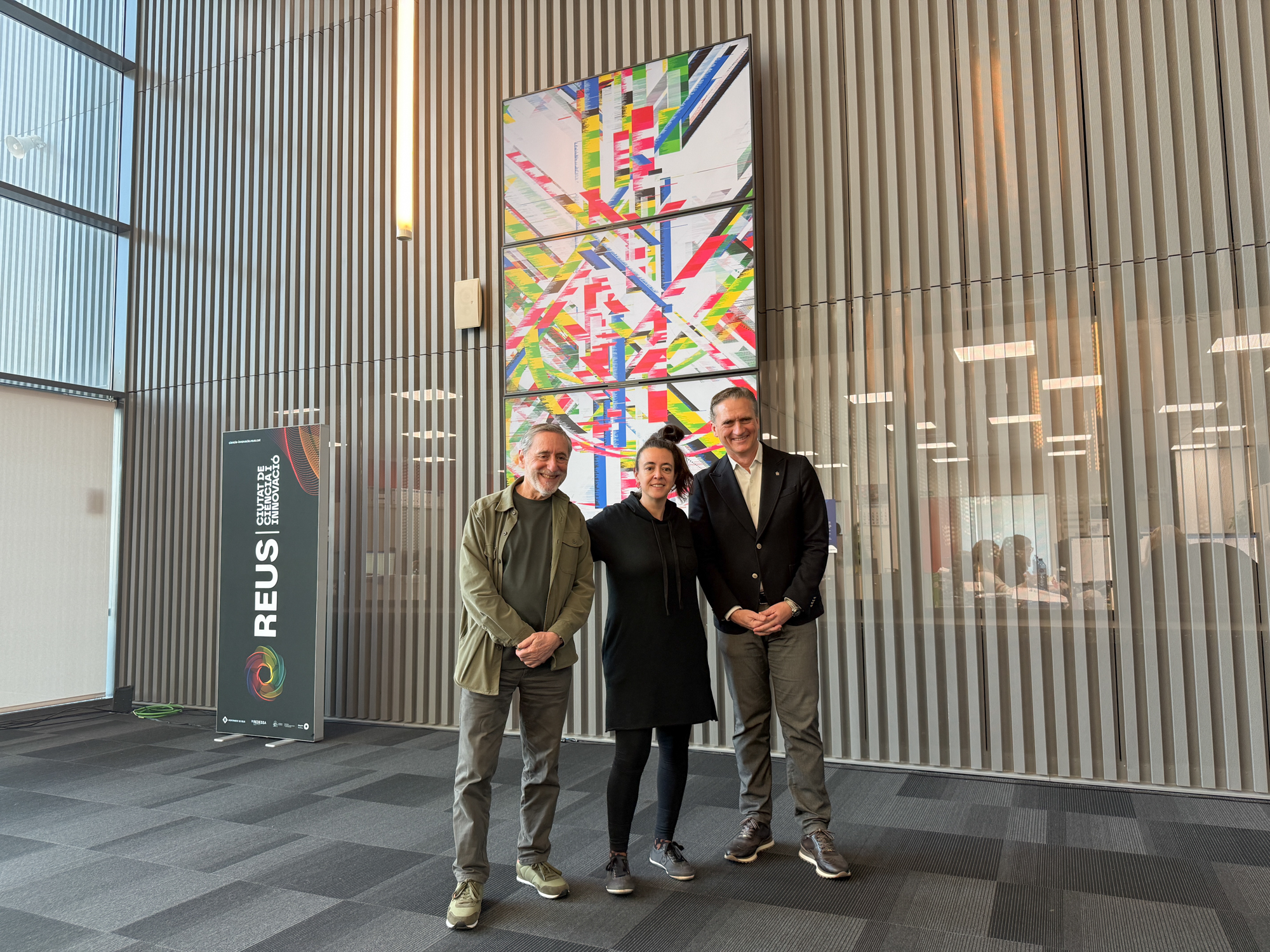 Presentació obra d’art digital NEWART foundation