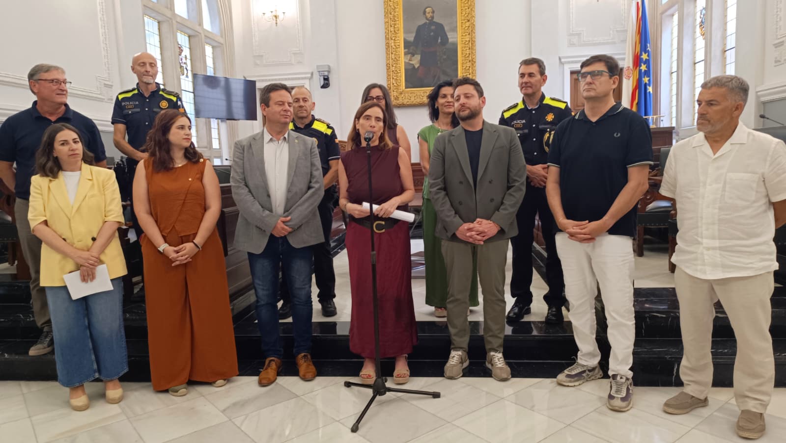 Roda de premsa de l'adjudicació de l'app de seguretat
