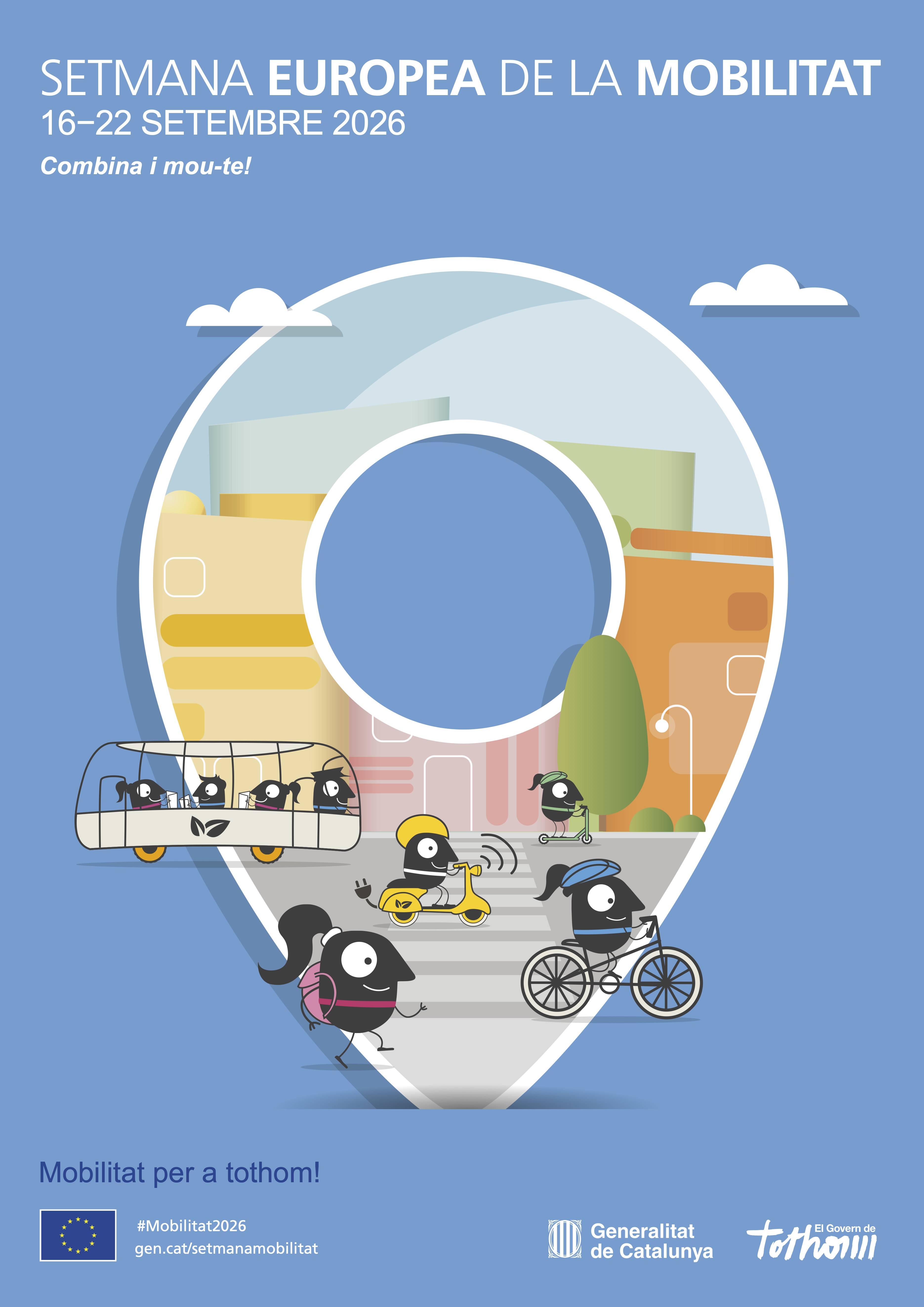Cartell Setmana Europea de la Mobilitat 2026