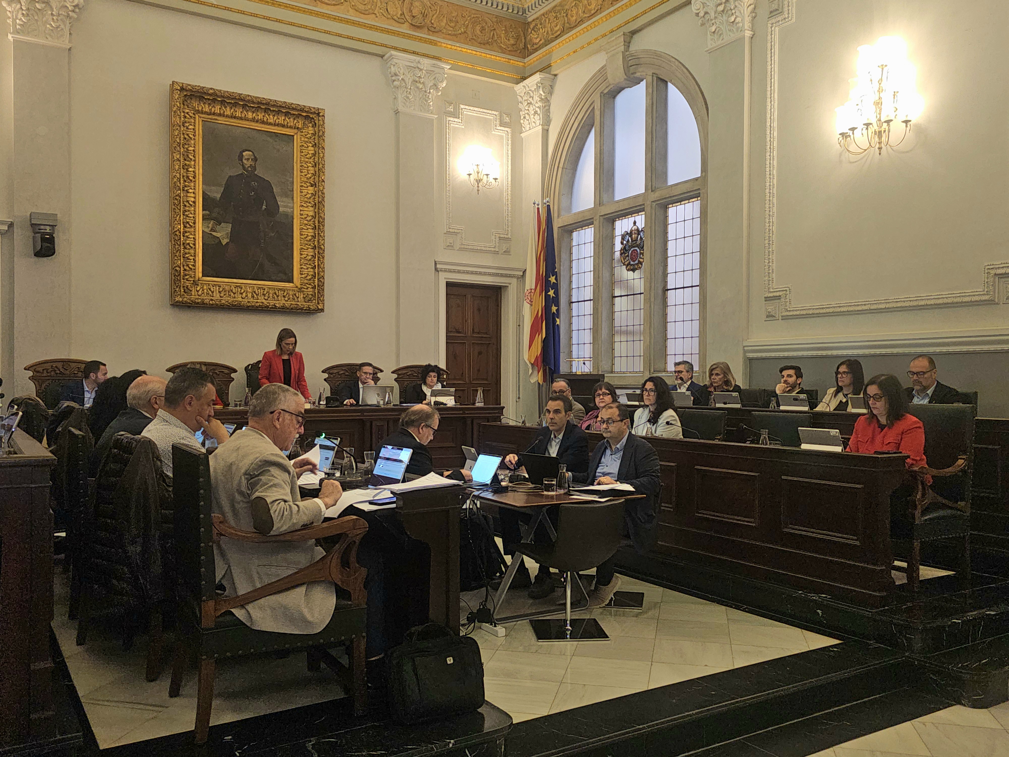 Ple de l'Ajuntament de Reus